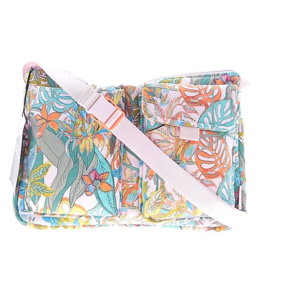 Vera Bradley Utility Small Crossbody. “Rain Forest Canopy”. NWT